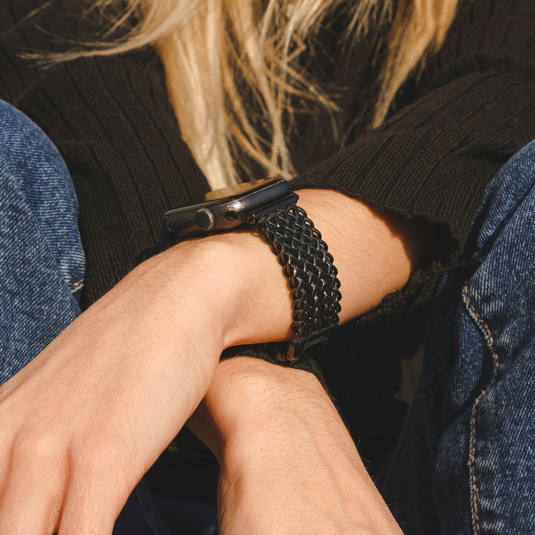 Astra Black Stainless Armband