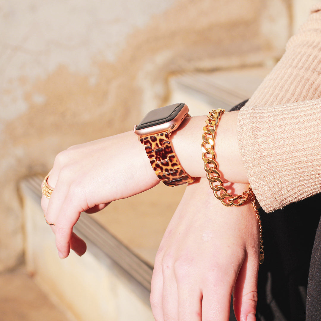 Bracelet en céramique Amber Wild